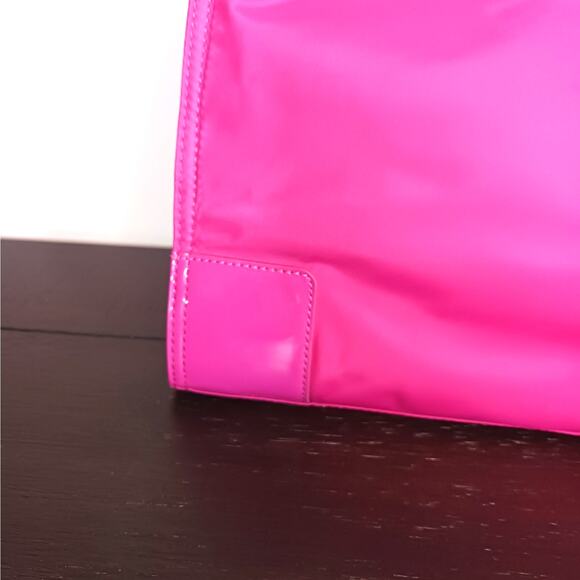 Tory Burch Pink Ella Nylon Women's Tote Bag - Picture 8 of 11